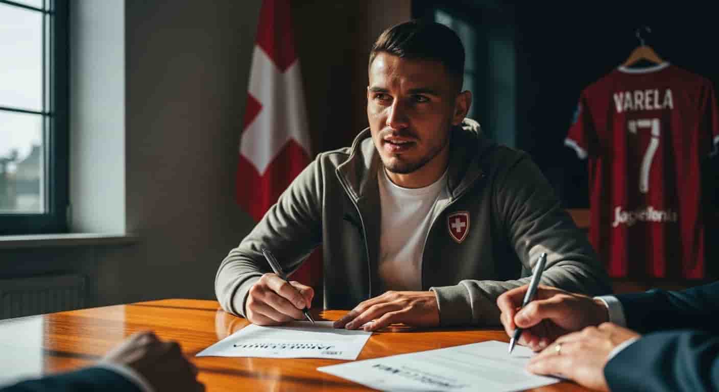 Jagiellonia Białystok pobije rekord transferowy sprowadzając Keyana Varelę ze Szwajcarii