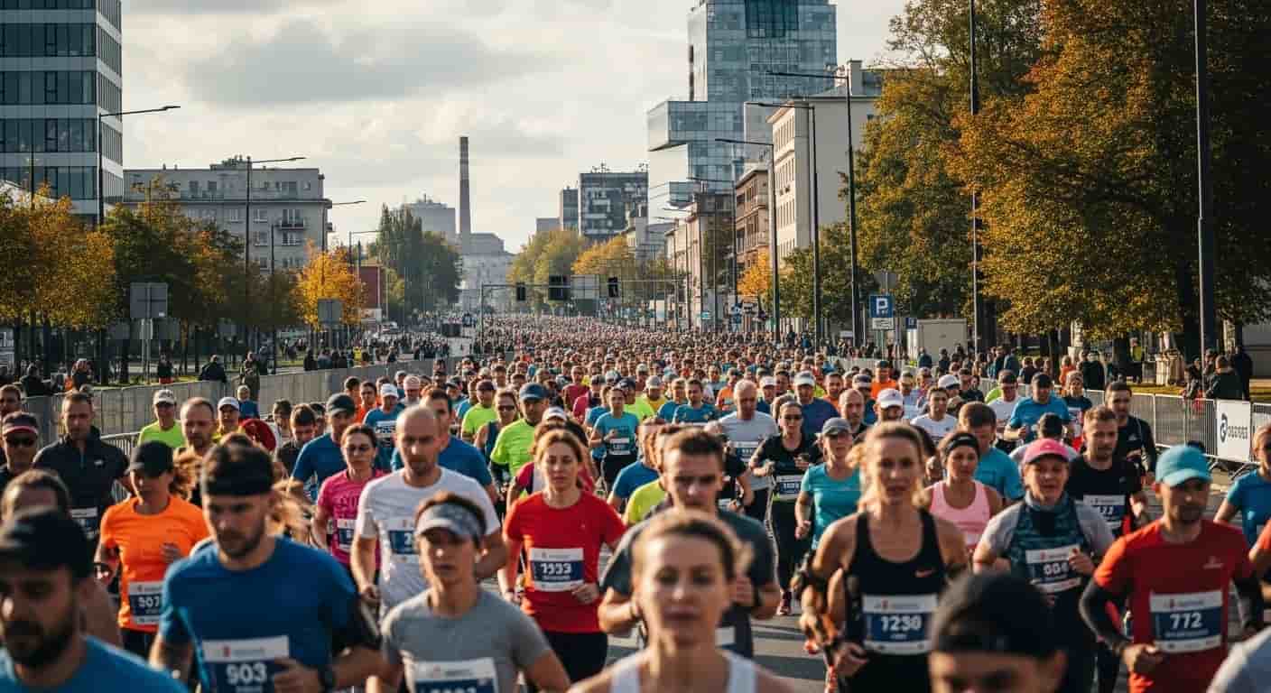 Silesia Marathon 2025 zakończony sukcesem - ponad 2 tysiące biegaczy na trasie przez Katowice i Chorzów