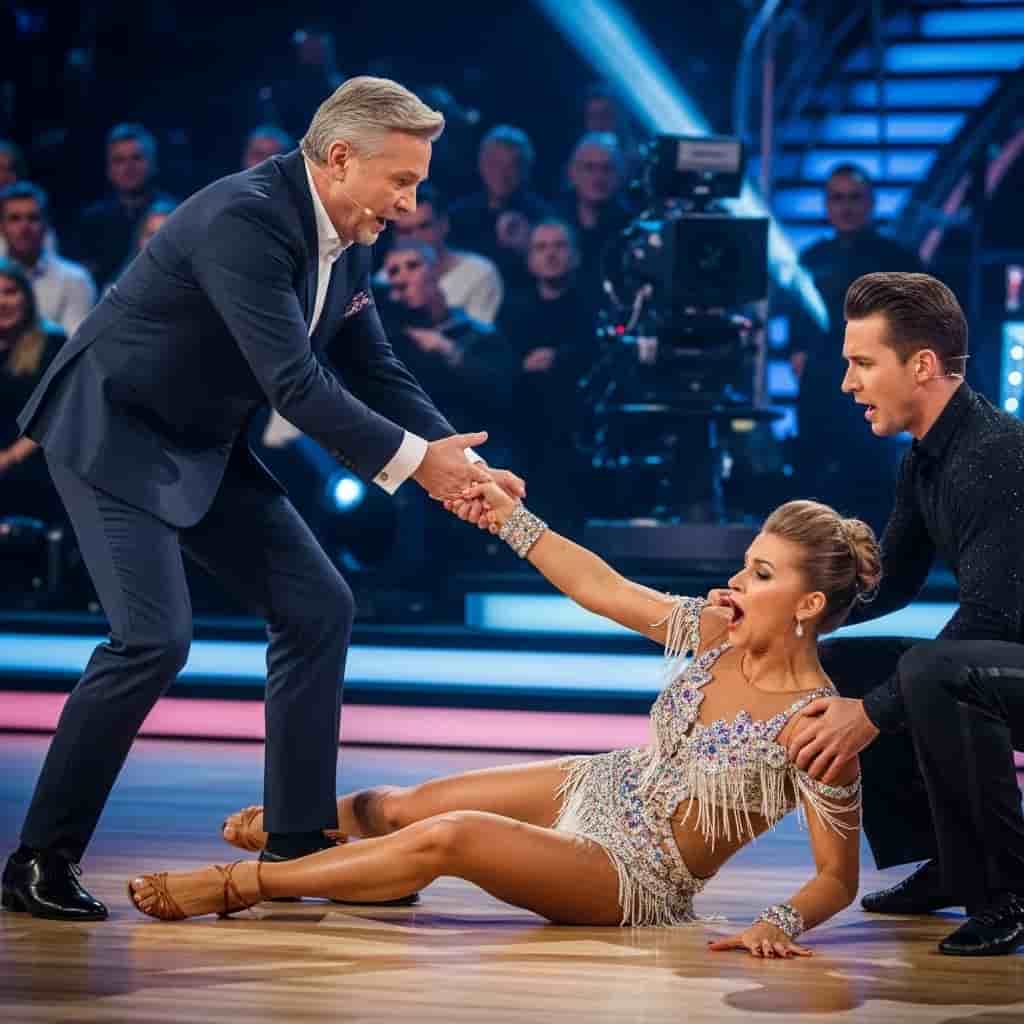 Krzysztof Ibisz błyskawicznie zareagował na upadek uczestniczki Tańca z Gwiazdami