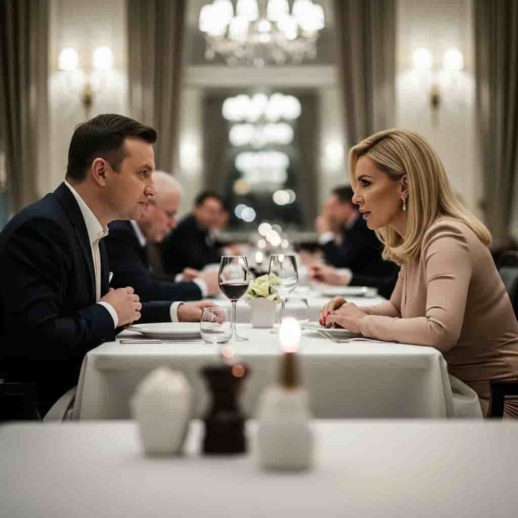 Dominik Tarczyński na wspólnej kolacji z Joanną Krupą - kontrowersyjne spotkanie w warszawskiej restauracji