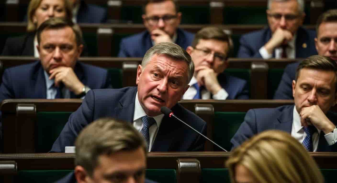 Skandal w Sejmie - poseł Śliz wulgarnie o Tomaszu Zimochu przy włączonym mikrofonie