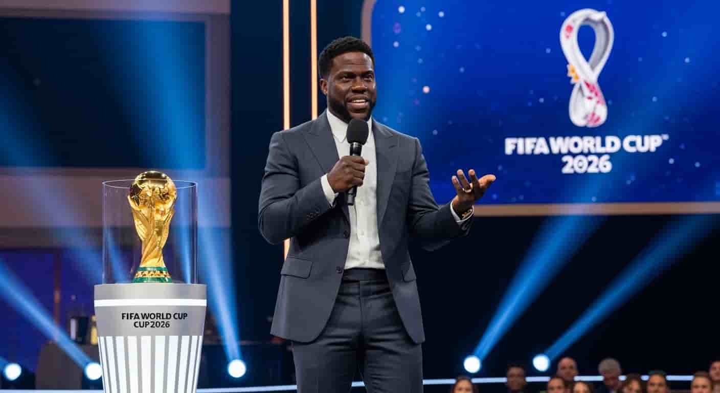 Kevin Hart prowadzi losowanie Mistrzostw Świata 2026 - komik znów żartuje ze swojego wzrostu
