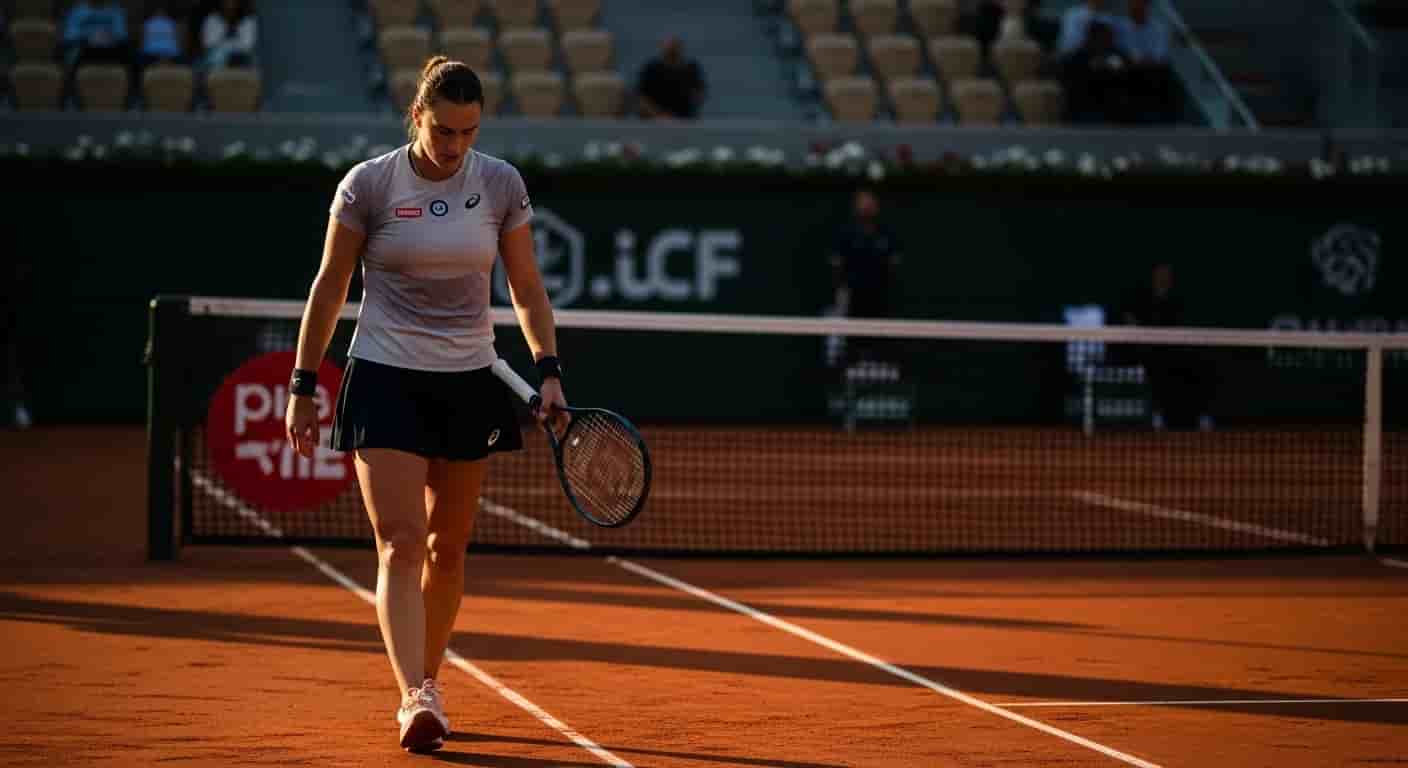 Sabalenka przegrała z niżej notowaną rywalką w Wuhan po miesięcznej przerwie