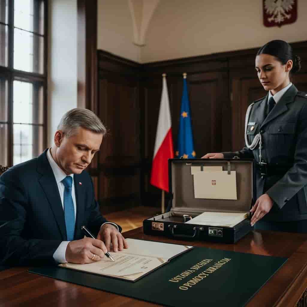 Prezydent Nawrocki podpisał ustawę o pomocy Ukraińcom - koniec świadczeń dla niepracujących