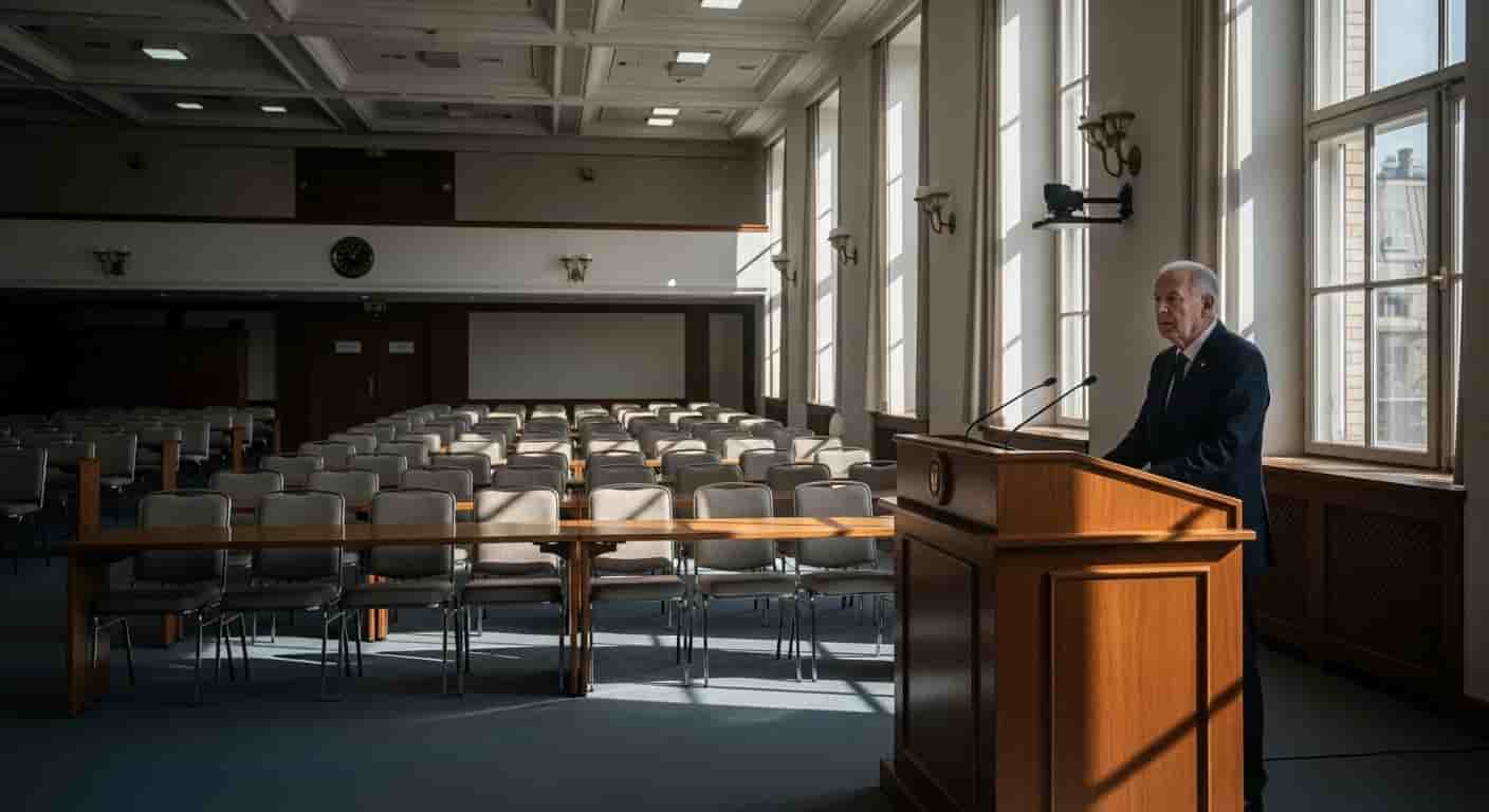 Większość działaczy PKOl zbojkotowała spotkanie z prezydentem Nawrockim