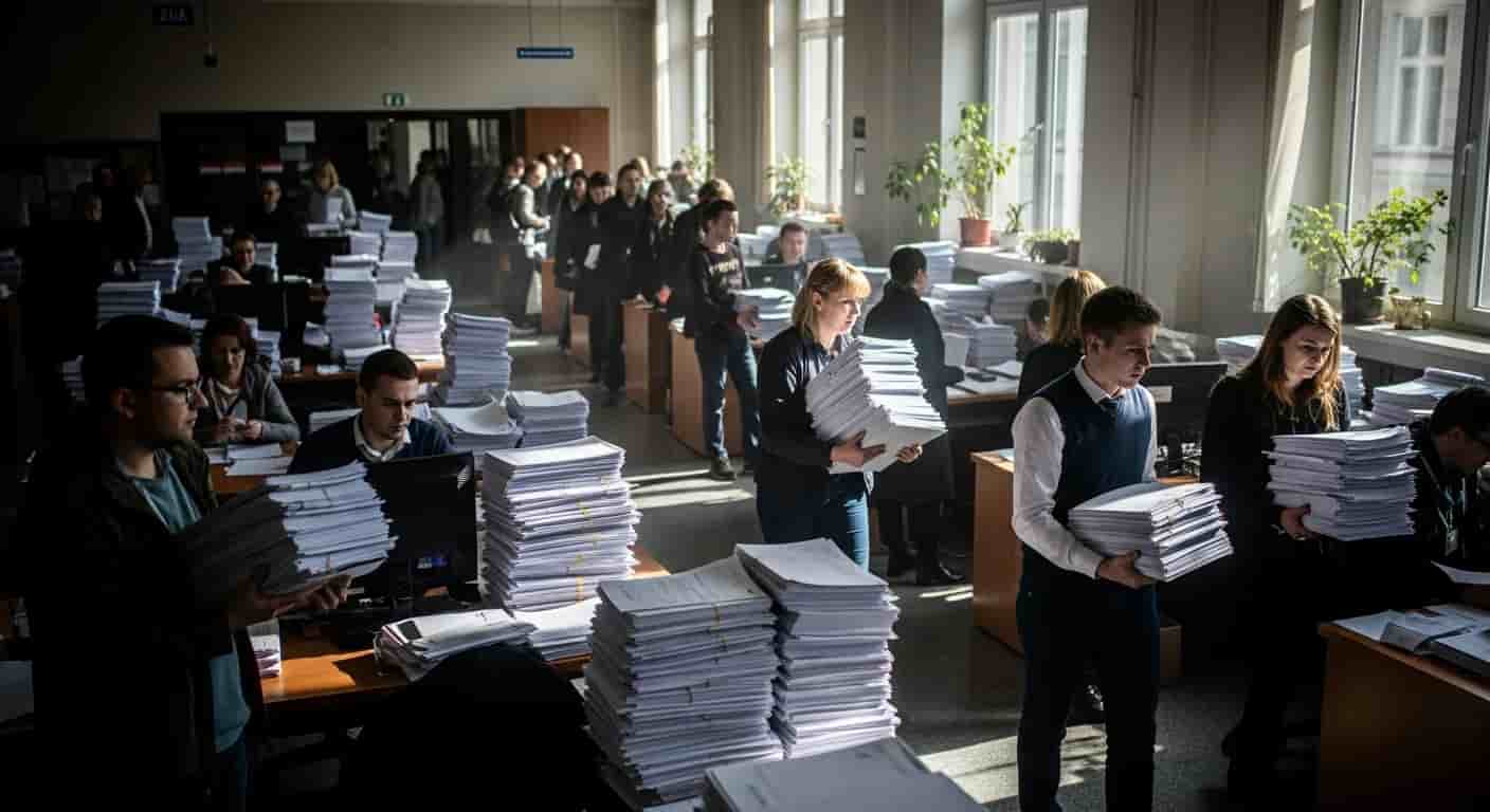 ZUS zasypany lawiną wniosków o staż pracy. Ponad 100 tysięcy w kilka dni