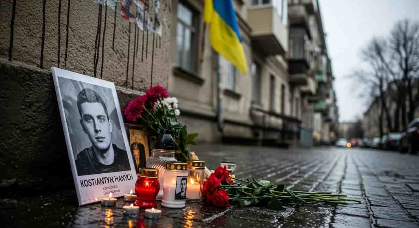Tragiczna śmierć ukraińskiego kryptoblogera Kostiantyna Hanycza w Kijowie