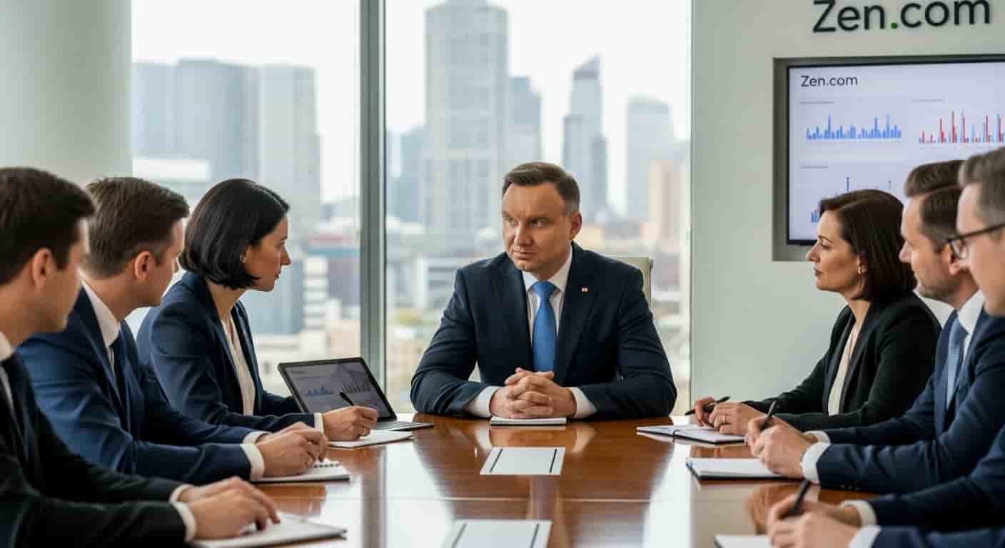 Andrzej Duda dołącza do rady nadzorczej fintech Zen.com - firma wyjaśnia szczegóły współpracy