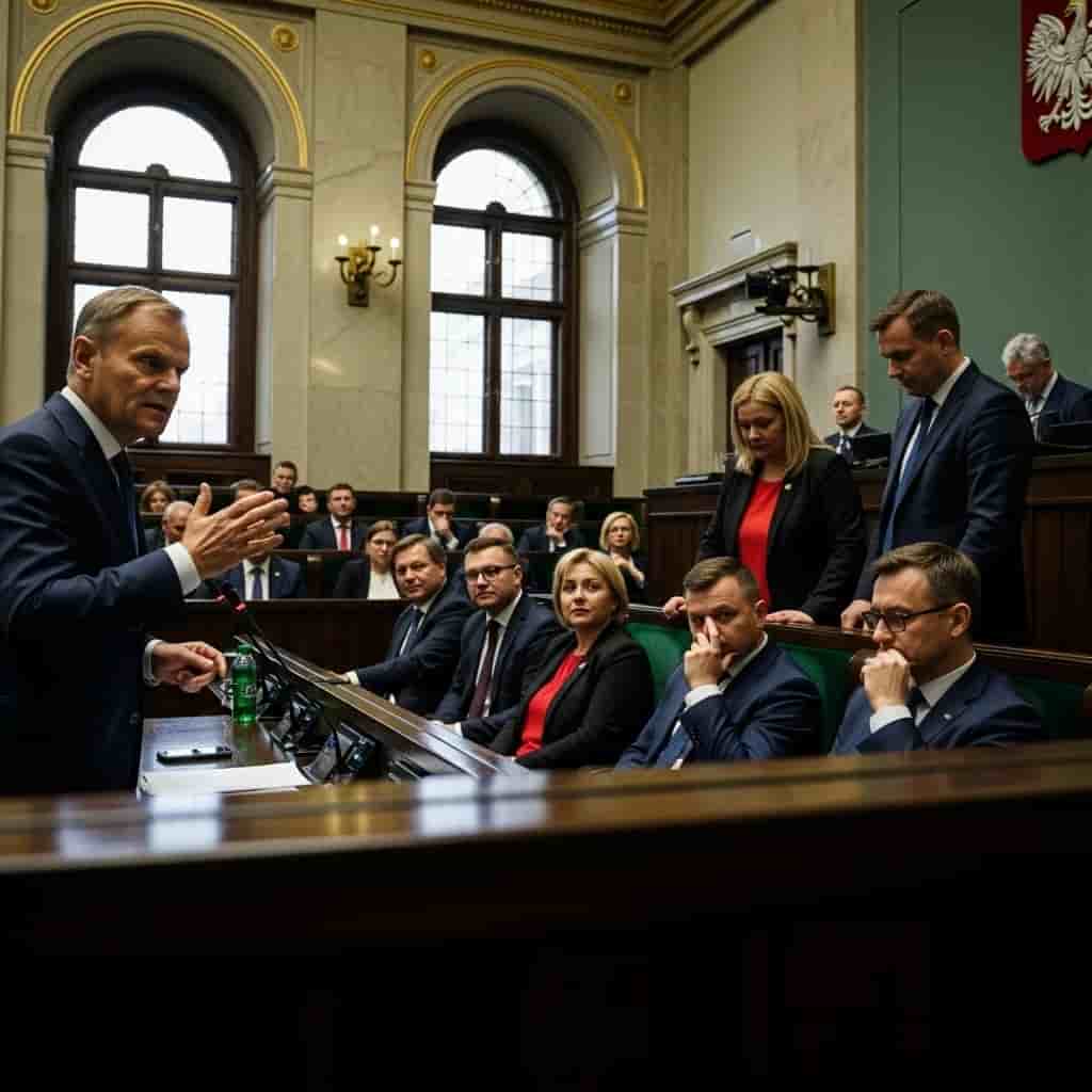 Sejm nie odrzucił prezydenckiego projektu CPK. Tusk grozi dymisjami po głosowaniu Polski 2050
