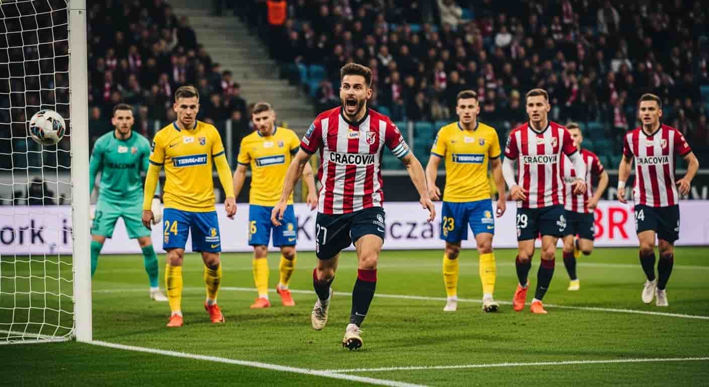 Pau Sans bohaterem debiutu - Cracovia pokonuje Termalicę dzięki bramce Hiszpana