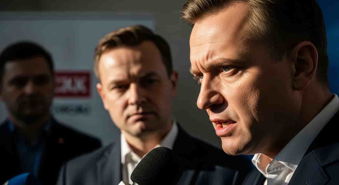 Jan Grabiec wywołuje burzę słowami o "wakacjach" posła Sterczewskiego