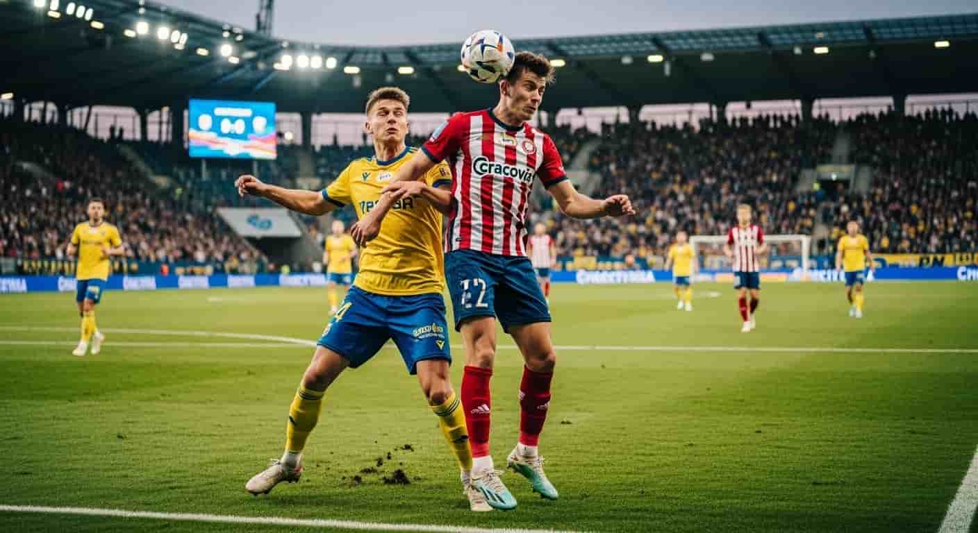 Cracovia walczy o fotel lidera w starciu z Arką Gdynia w 11. kolejce Ekstraklasy