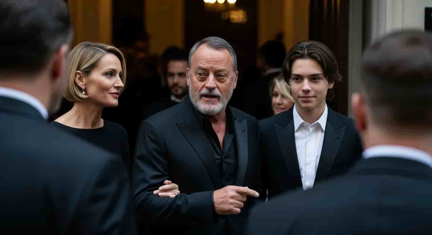 Jean Reno pokazał się z żoną Zofią i 16-letnim synem Cielo na gali w Nowym Jorku