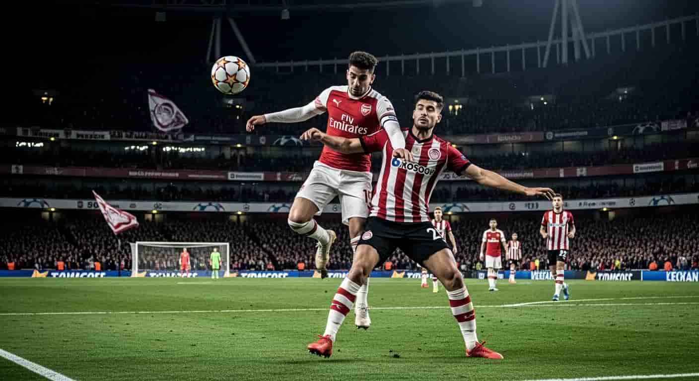 Arsenal podejmuje Olympiakos w kluczowym meczu Ligi Mistrzów