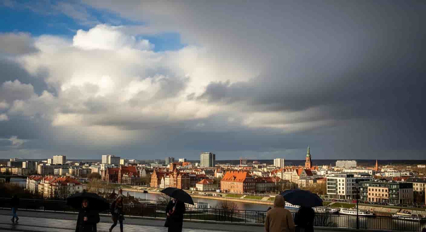 Prognoza pogody dla Elbląga - aktualne warunki atmosferyczne i temperatura w regionie