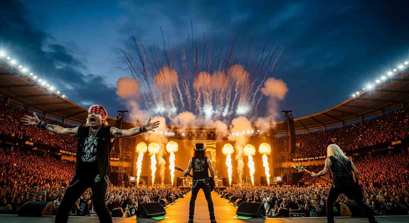 Guns N' Roses ogłaszają dwa koncerty w Polsce na rok 2026
