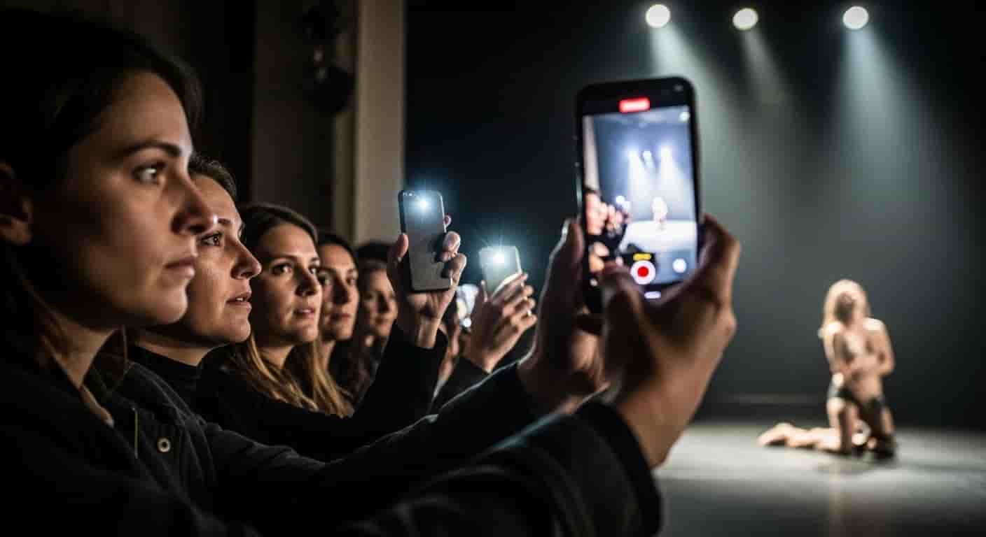 Justyna Bartoszewicz bije na alarm - widzowie nagrywali nagich aktorów podczas spektaklu