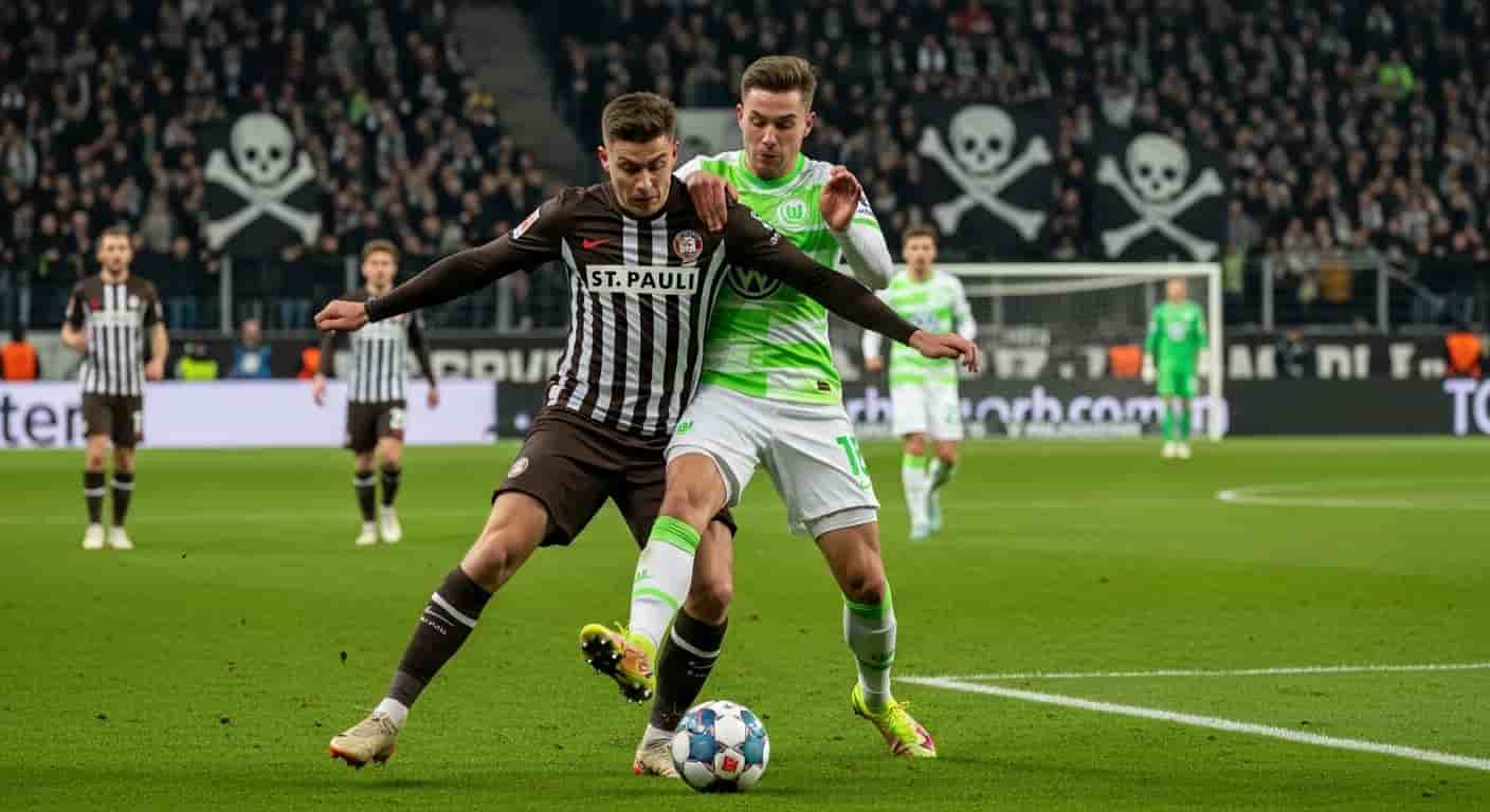 St. Pauli walczy o punkty z Wolfsburgiem w kluczowym meczu o utrzymanie