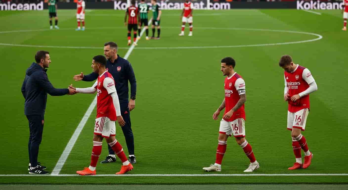 Arsenal z trzema zmianami w składzie na mecz przeciwko Nottingham Forest