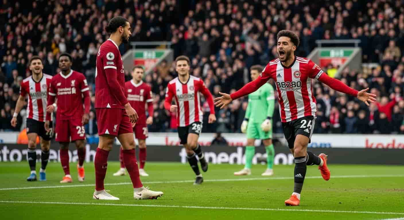 Brentford pokonuje Liverpool 3-2 w sensacyjnym meczu Premier League