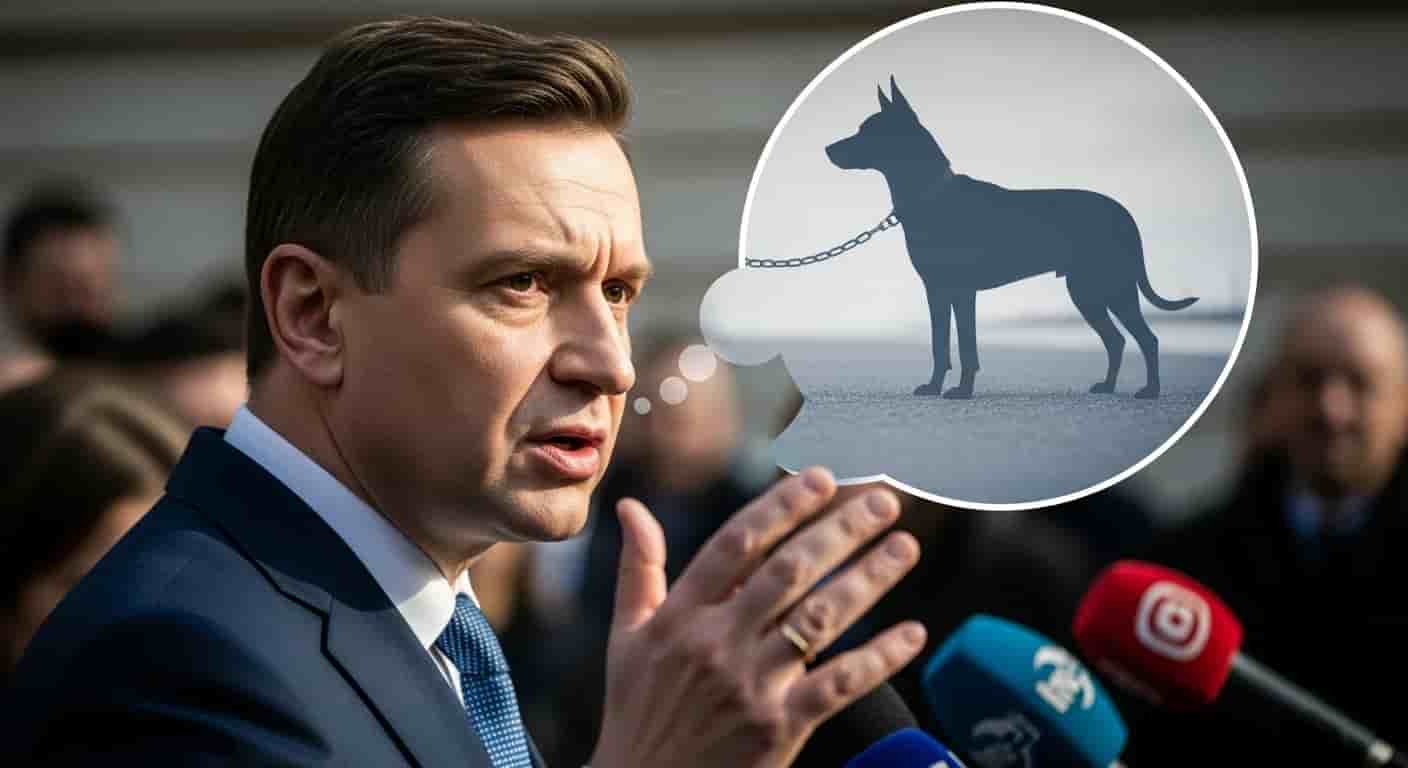 Kontrowersyjne słowa Przemysława Czarnka o psach na łańcuchach wywołują polityczną burzę