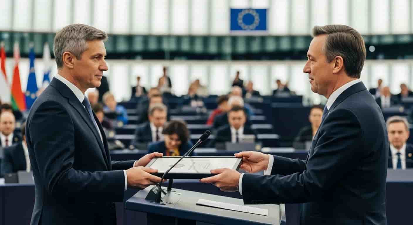 Andrzej Poczobut laureatem prestiżowej Nagrody Sacharowa Parlamentu Europejskiego