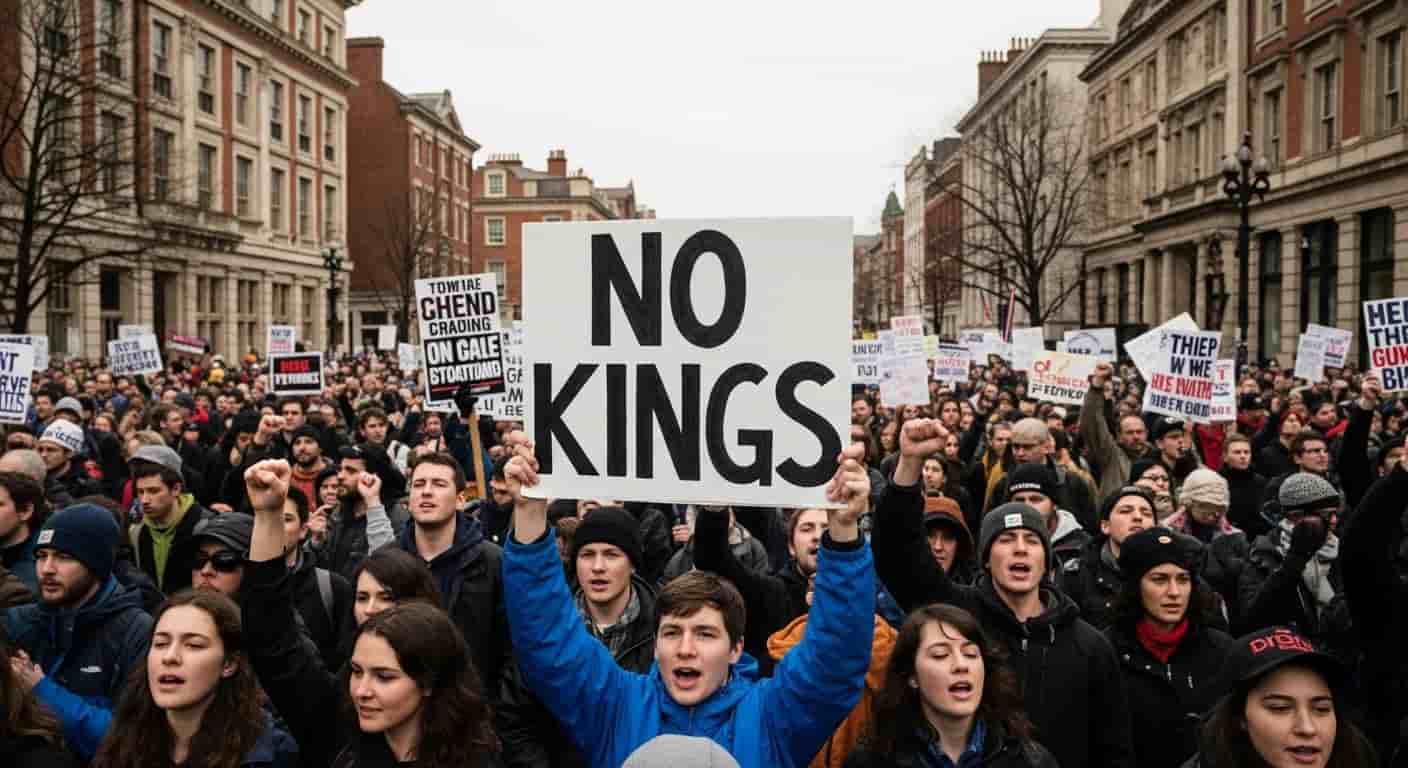 Miliony Amerykanów protestuje przeciwko Trumpowi w ramach akcji "No Kings"