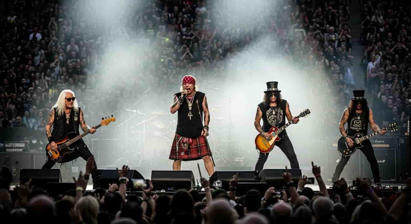 Guns N' Roses powraca do Polski z wyjątkową trasą koncertową w 2026 roku