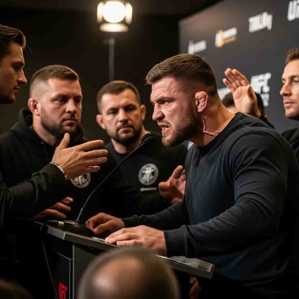 Awantura wokół Piotra Korczarowskiego przed walką MMA - groźby i ostre słowa w mediach