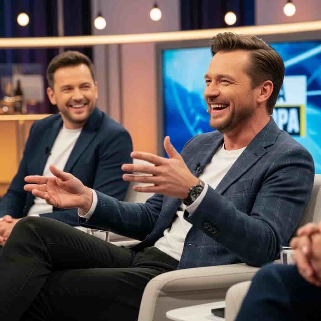 Bartłomiej Topa rozbawił widzów komentarzem o Polsce w programie Kuby Wojewódzkiego