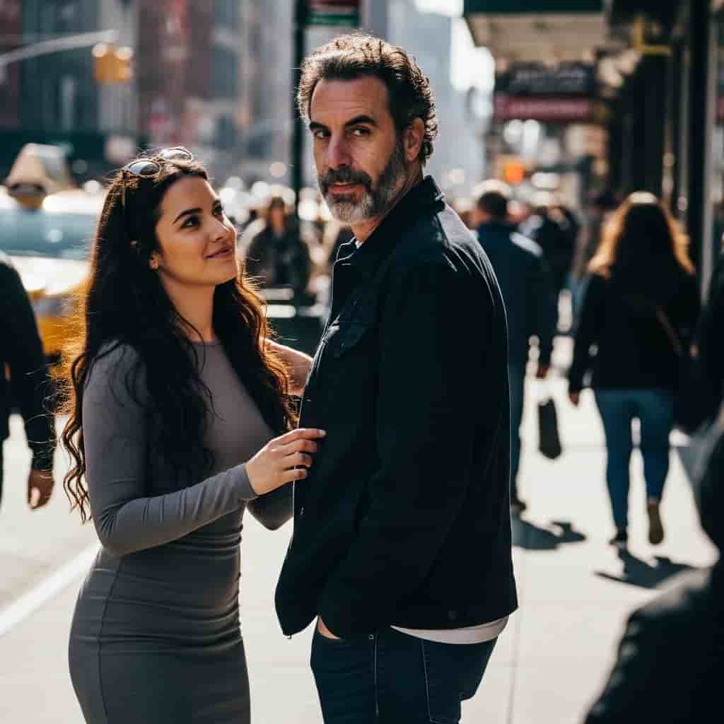 Sacha Baron Cohen spotykany z 27-letnią modelką OnlyFans po rozwodzie z Islą Fisher