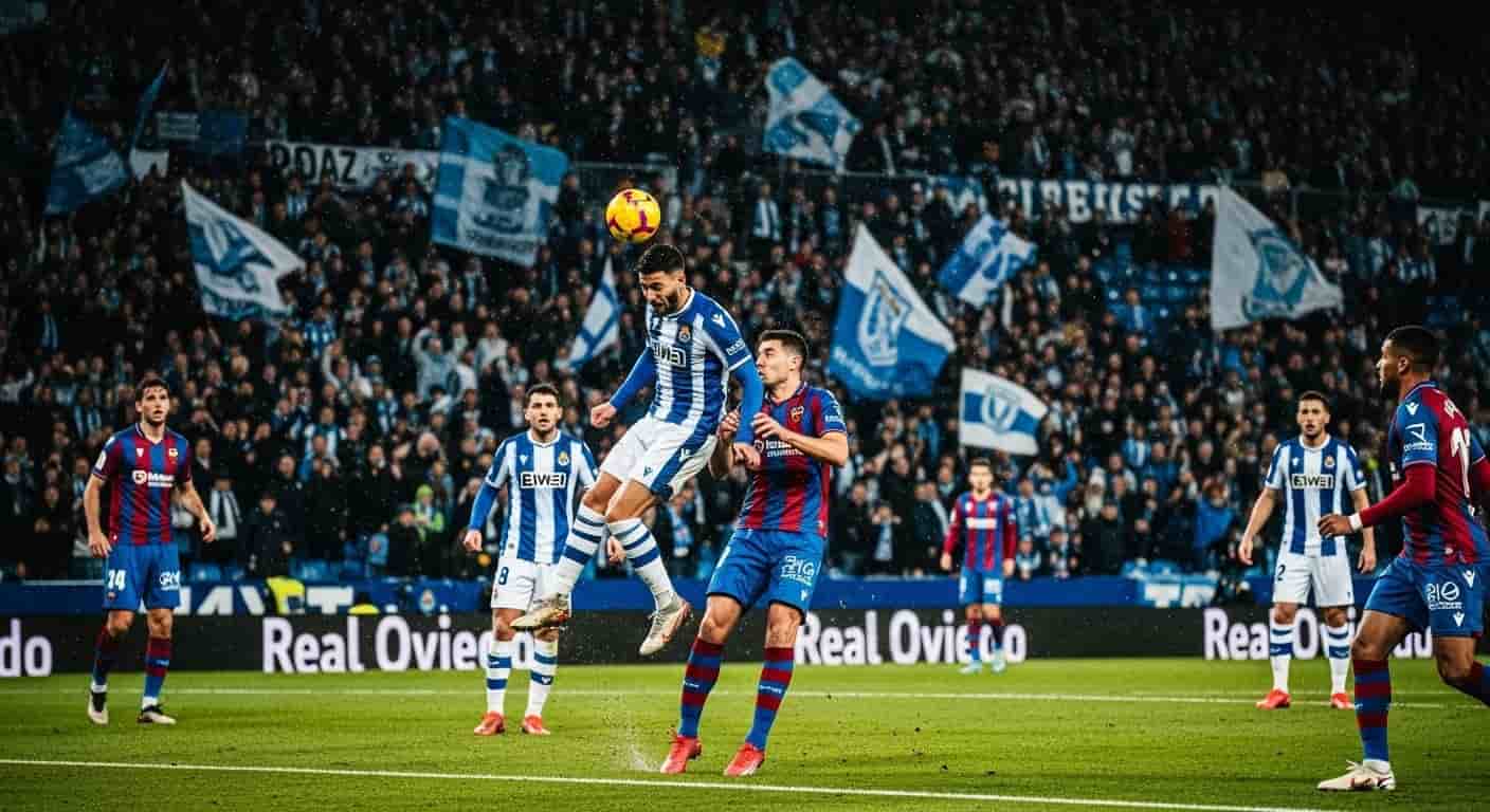 Real Oviedo podejmuje Levante w kluczowym meczu o utrzymanie w Primera División