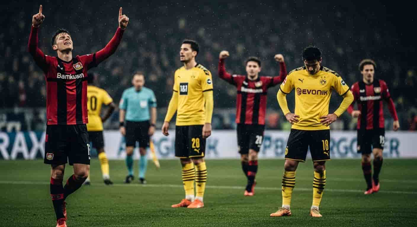 Bayer Leverkusen rewanżuje się Borussii Dortmund i awansuje do ćwierćfinału Pucharu Niemiec