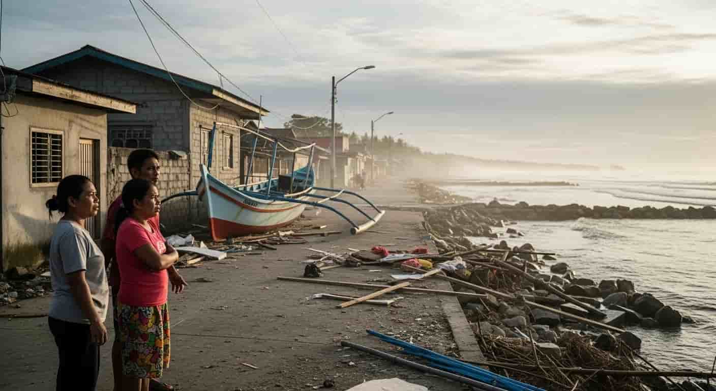Silne trzęsienie ziemi o magnitudzie 7,5 uderzyło w południowe Filipiny - wydano ostrzeżenie przed tsunami