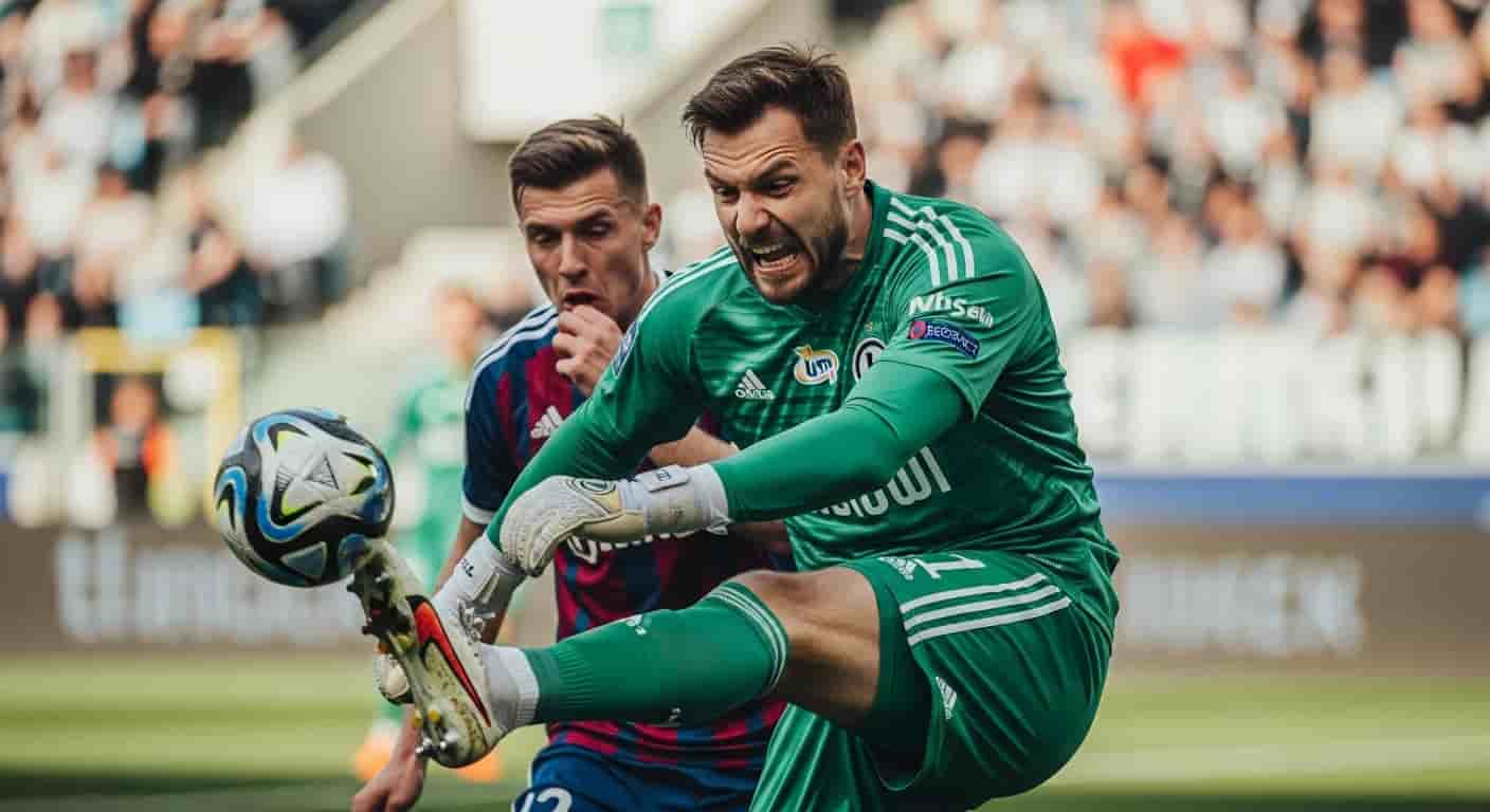 Skandalista z Rumunii nowym bramkarzem Legii. Kopnął w twarz gwiazdę reprezentacji