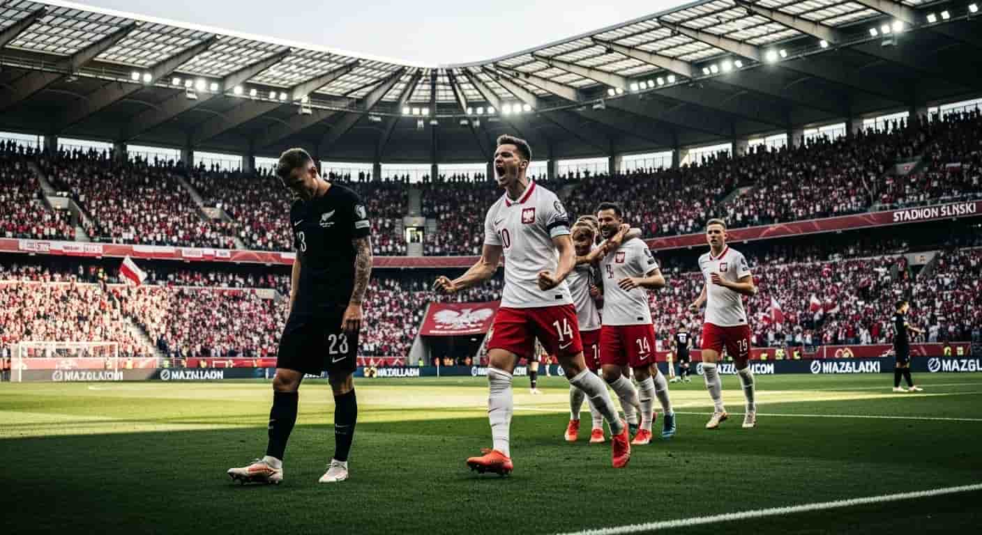 Polska pokonała Nową Zelandię 1:0 w meczu towarzyskim na Stadionie Śląskim