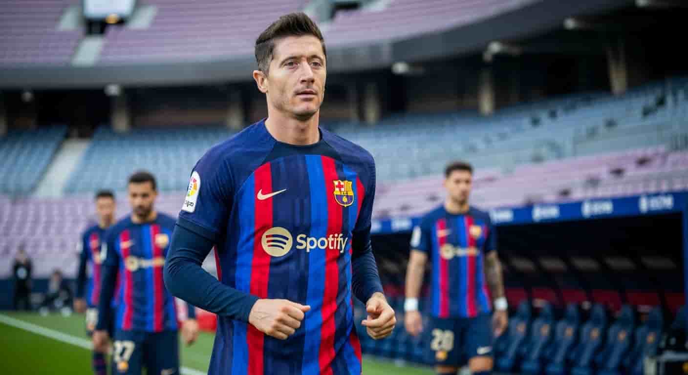 Barcelona jedzie do Elche bez Lewandowskiego w podstawowym składzie