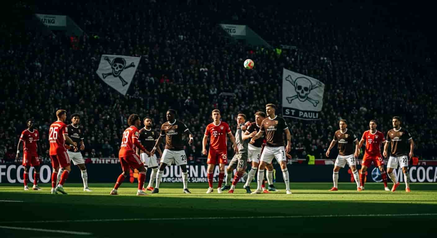 Bayern Monachium remisuje z St. Pauli po dramatycznym meczu w Bundeslidze