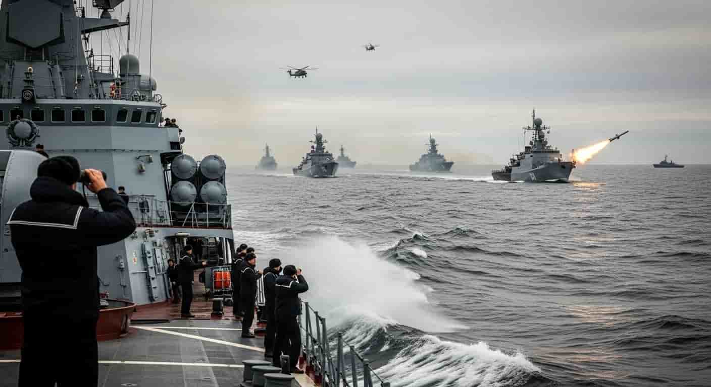 Flota Bałtycka prowadzi intensywne ćwiczenia przy granicy NATO