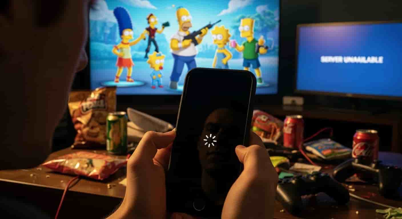Fortnite wprowadza epicką kolaborację z Simpsonami - serwery niedostępne podczas aktualizacji