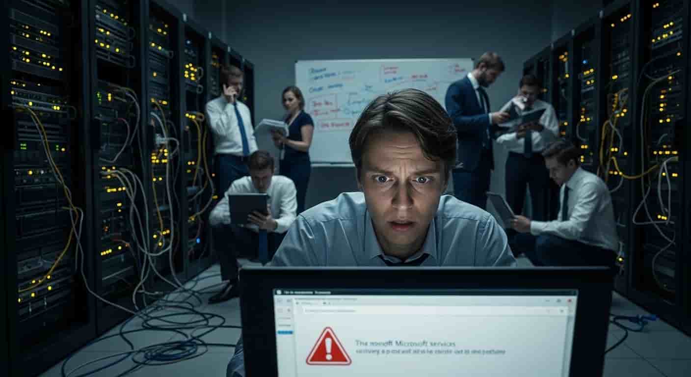 Globalna awaria Microsoft paraliżuje tysiące serwisów na całym świecie