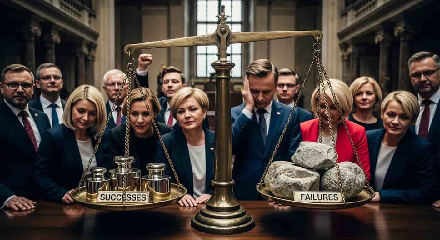 Dwa lata rządów koalicji 15 października - bilans sukcesów i porażek