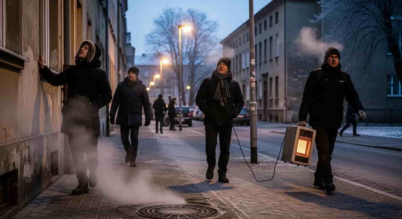 Wielka awaria ciepłownicza w Gdańsku i Sopocie - tysiące mieszkańców bez ogrzewania w czasie mrozów