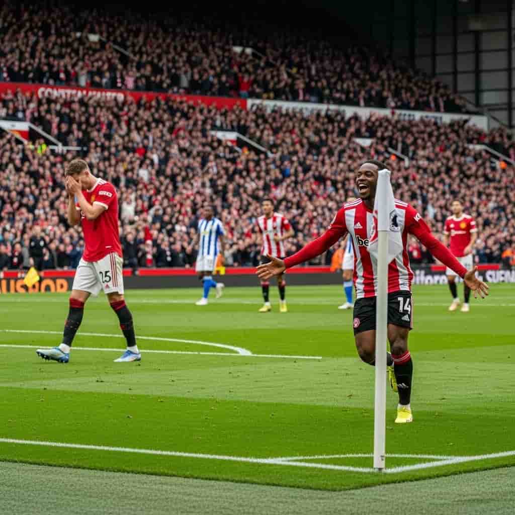 Brentford pokonał Manchester United 2-1 w emocjonującym meczu Premier League