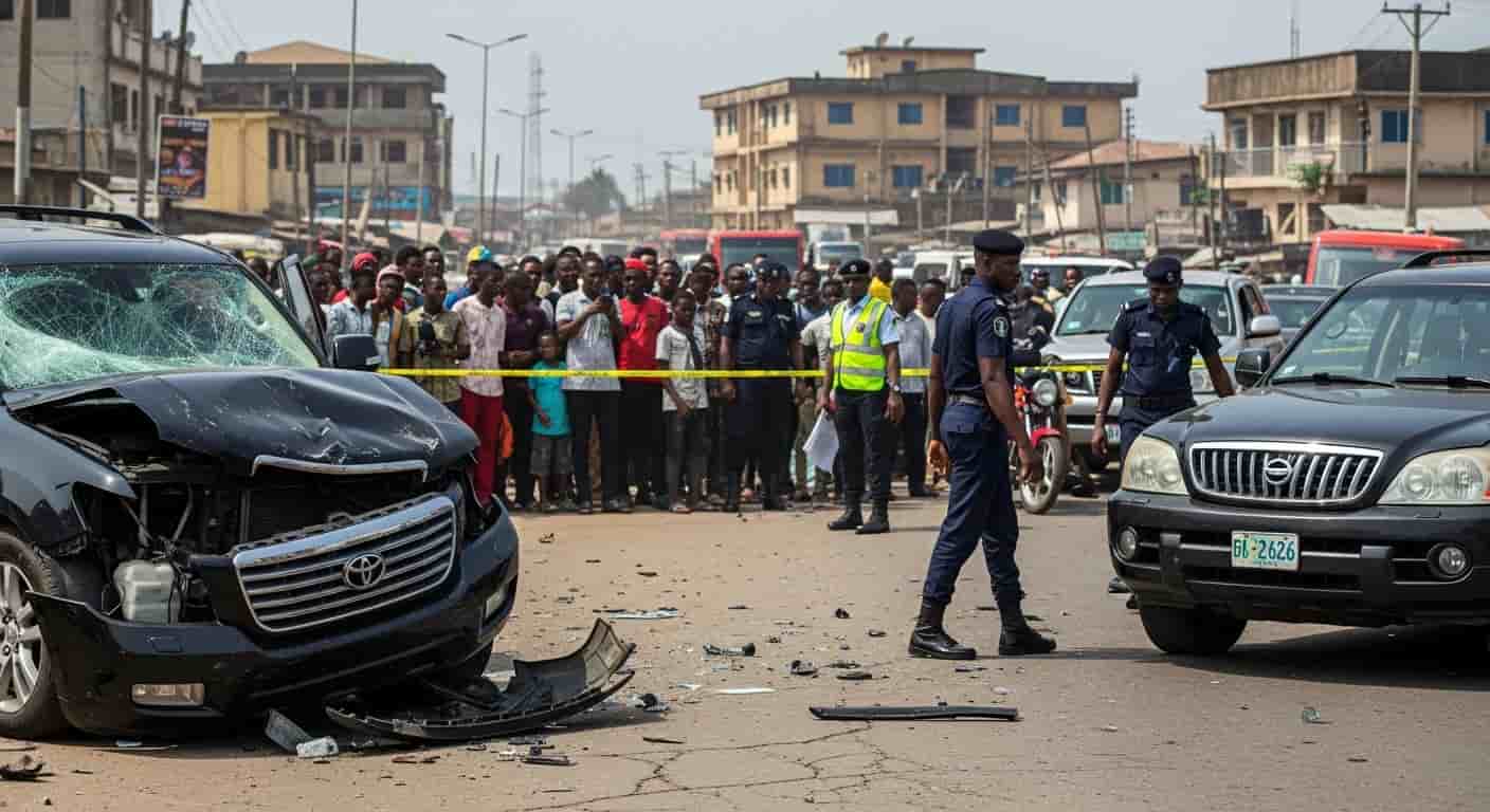 Anthony Joshua ranny w wypadku samochodowym w Nigerii, dwie osoby zginęły