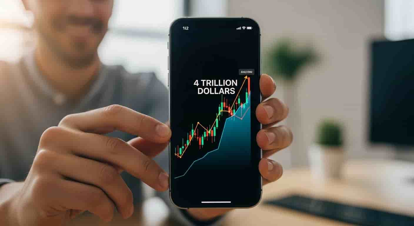 Apple osiąga historyczną wycenę 4 bilionów dolarów dzięki sukcesowi iPhone 17