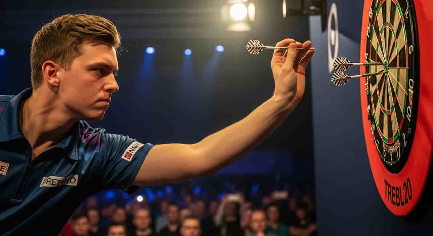 Luke Littler pokonał Giana van Veena i został mistrzem świata w darcie po raz drugi z rzędu