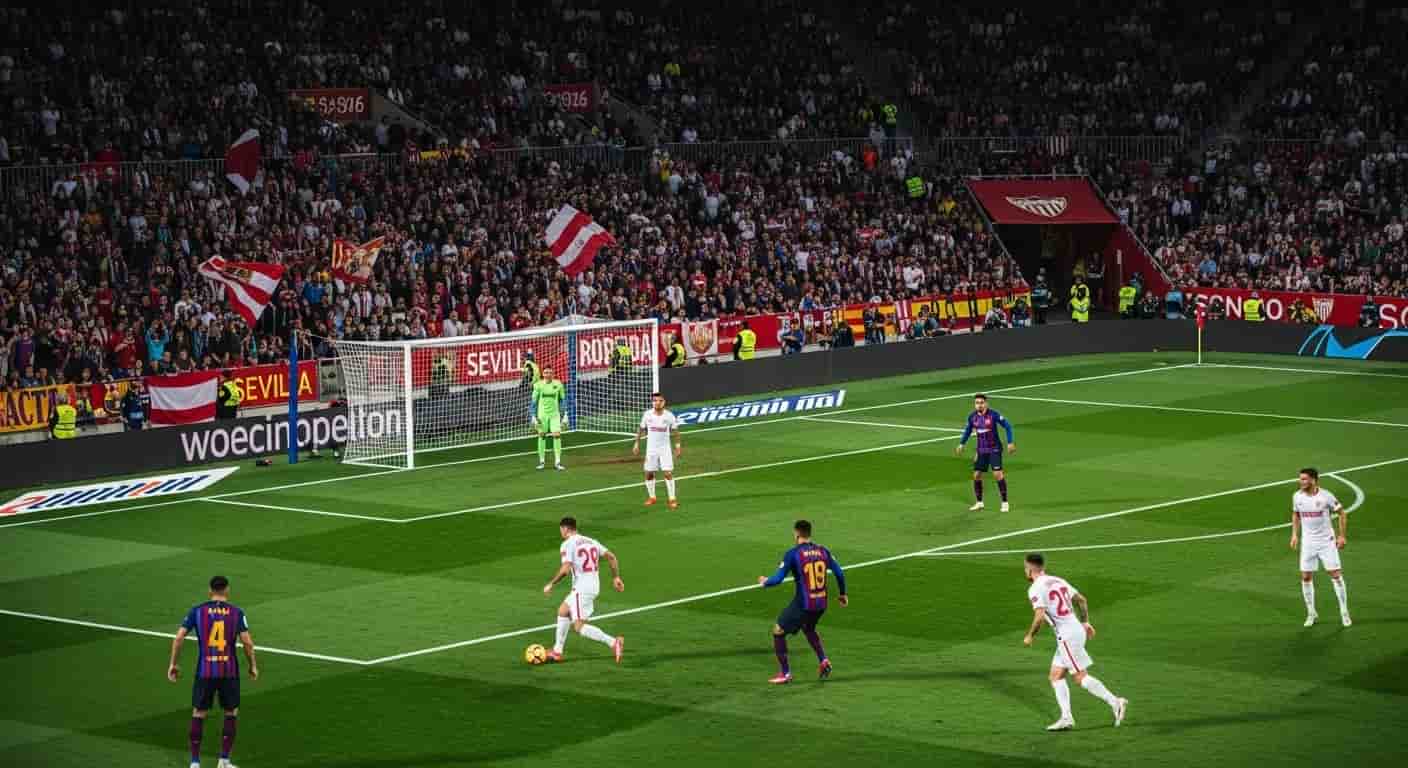 Sevilla podejmuje Barcelonę w kluczowym meczu La Liga - gdzie oglądać transmisję na żywo