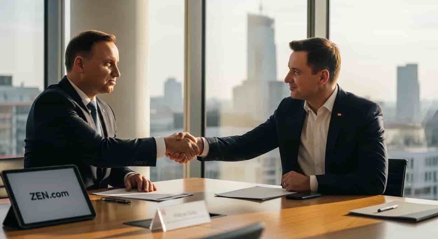 Były prezydent Andrzej Duda dołącza do rady nadzorczej firmy fintech ZEN.com