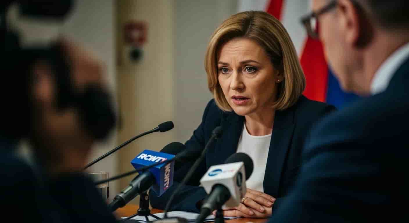 Katarzyna Kotula tłumaczy się z niewiedzy o autorze hymnu Polski